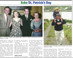Jim Rodgers and his daughter Oona in Ireland