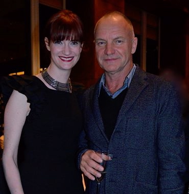 Niamh Hyland and Sting