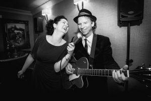 Tara O'Grady and Pete Kennedy