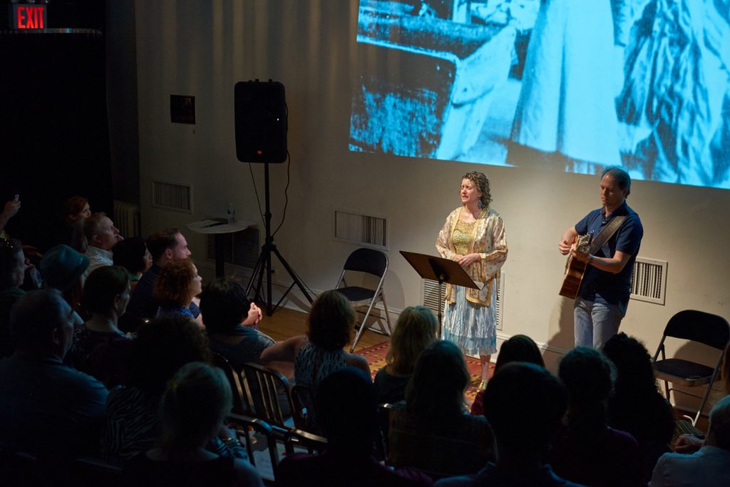 Honor Finnegan and Carl Money performing Joanie Mitchell's "Magdalen Laundry"