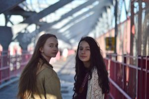 Izzy Levine and Ella McDonald