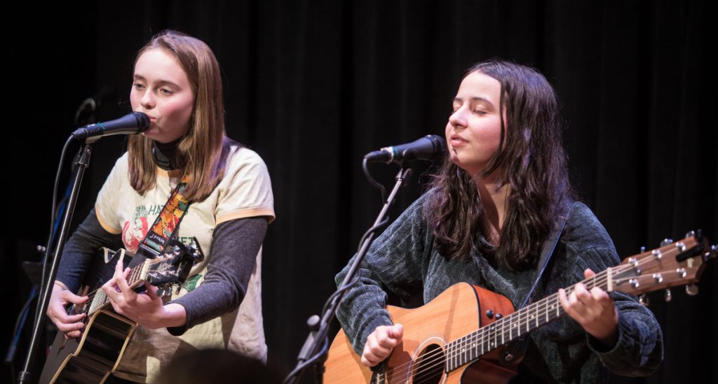Izzy Levine and Ella McDonald