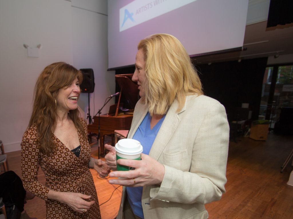 Patricia Schneider and Honor Molloy