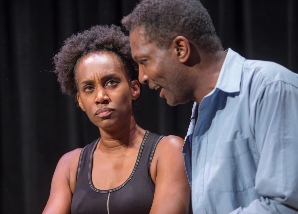 Gripping performance: Zhana Rioya and Sedly Bloomfield